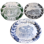 Hand-Painted Ceramic Platter