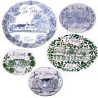 Hand-Painted Ceramic Platter