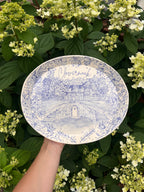Hand-Painted Ceramic Platter