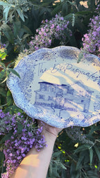 Hand-Painted Ceramic Platter